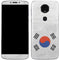 South Korean Flag Distressed Moto E5 Plus Skin